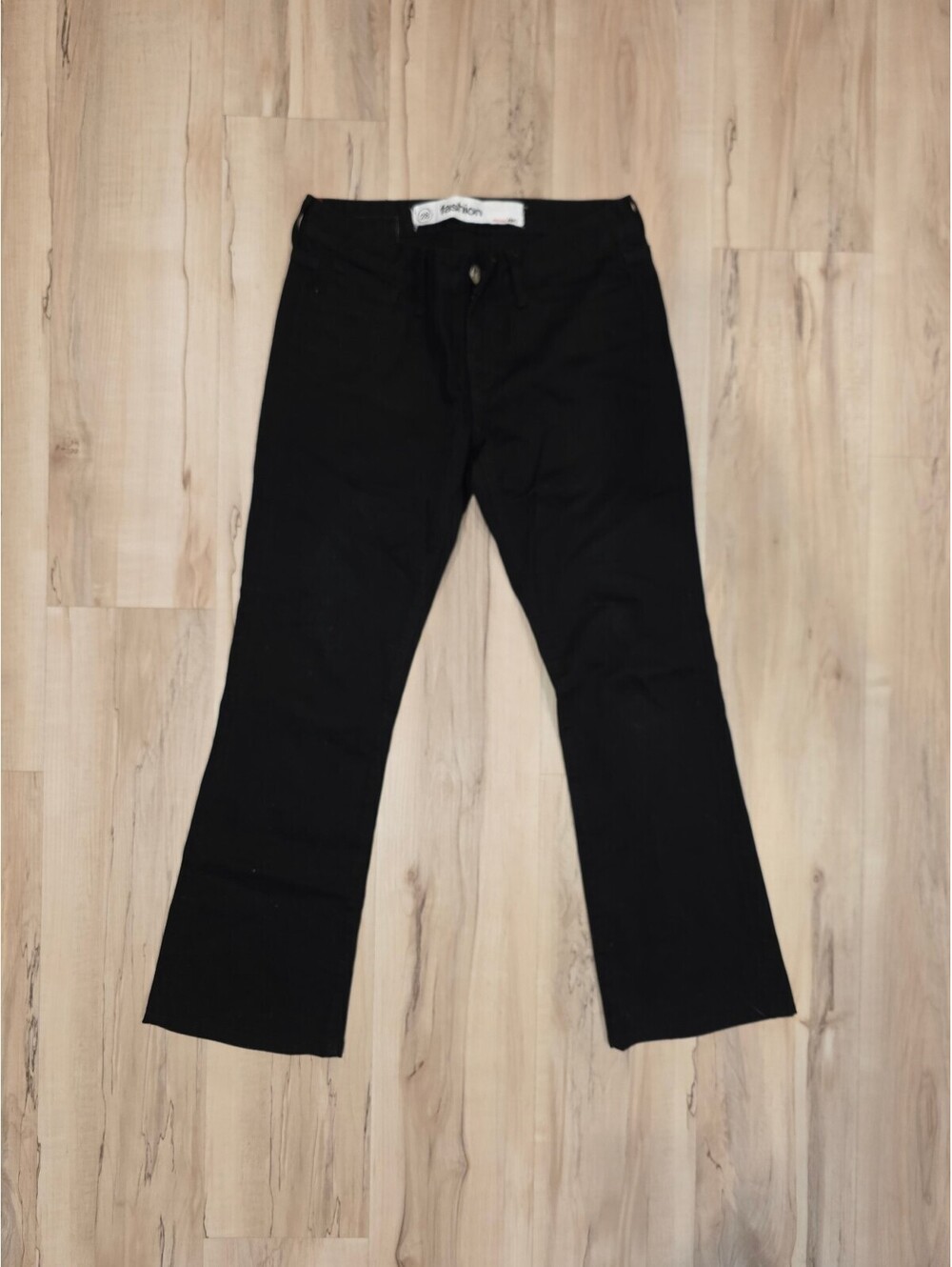 Fashion Black Flared Pants Size 28